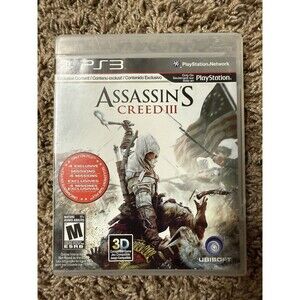 Assassin's Creed 3 - UBISOFT (Sony PlayStation 3, 2012)